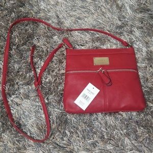 NWT Nine West Red Cross Body Purse